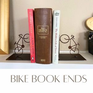 Bike Book Ends